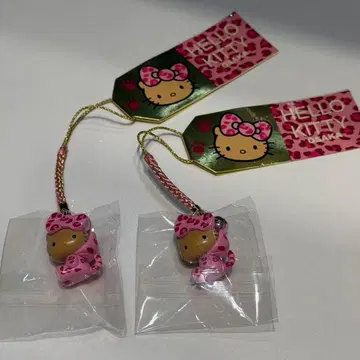 오사카 한정 일광화상 갸루 키티 레오파드 무늬 지역 한정 꼬리 스트랩