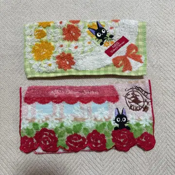 새상품급 손수건 2장 세트 [마녀 배달부 키키]