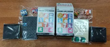 NINTENDO 도트 그래픽 사운드 부착 피규어 젤다 마리오