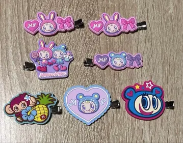 나루미야 캐릭터 러버 클립 7개 세트 메조 피아노