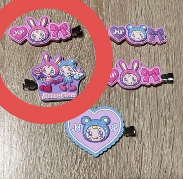 나루미야 캐릭터 러버 클립 7개 세트 메조 피아노