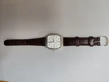 SEIKO 쿼츠 손목시계 화이트/브라운
