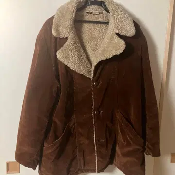 shanhouse 코듀로이 보아 런치 코트 70s 80s