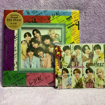 timelesz [ Steal The Show / 레시피 ] FC 한정판