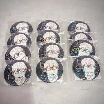 주술회전 젠인 나오야 올스타 캔뱃지 12개