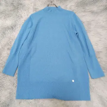 [ 새상품급 ] 매킨토시 런던 캐시미어 혼방 모크넥 니트 38 스카이블루