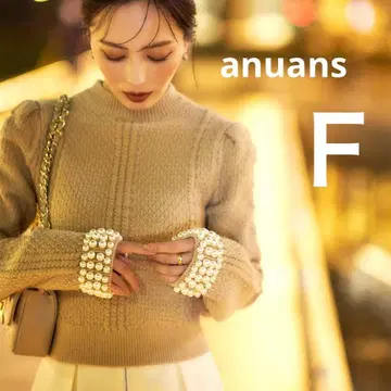 anuans 아뉴앙스 펄 니트 상의 손세탁 가능