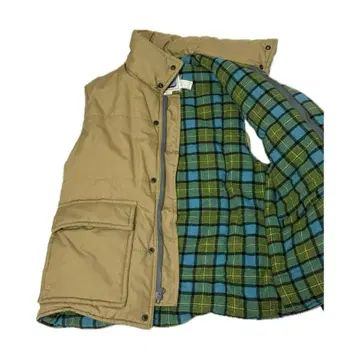 충전솜 다운 베스트