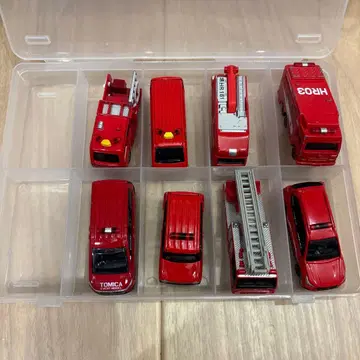 토미카 TOMICA 소방차 묶음 판매 8대 미니카 세트