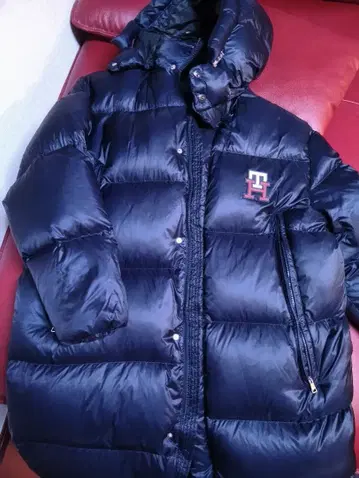 TOMMY HILFIGER 초롱 기장 다운 S