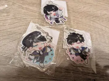 QuizKnock 미개봉 아크릴 키링 3개 세트