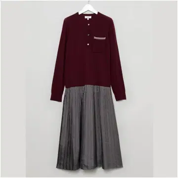 Theory Project 정가 4.5만 도킹 원피스 보르도