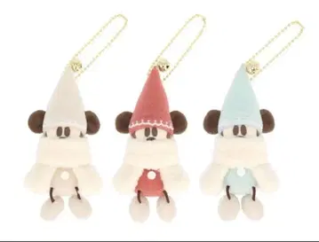 2025 릴린린 봉제 인형 참 3개 세트 디즈니 크리스마스