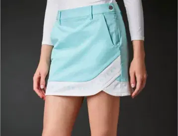 DESCENTE 골프 스커트 민트 그린 S 사이즈