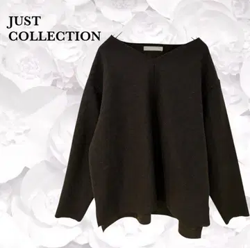 [ 저스트 컬렉션 ] 티셔츠 긴팔 T셔츠 [ F ] 브라운 브라운 V넥