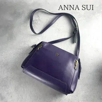 [컨디션 최상] 안나수이 ANNA SUI 숄더백 퍼플 보라색