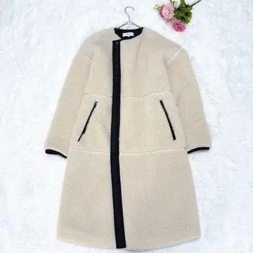 하이크 보아 코트 롱 루즈핏 빅