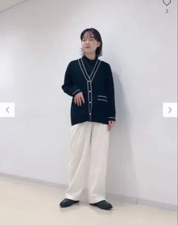 코듀로이 릴랙스 팬츠 화이트 플라스테