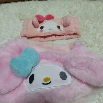 마이멜로디 헤어밴드와 머플러 세트