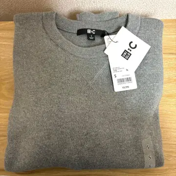 UNIQLO : C 유니클로 씨 스무스 코튼 크루넥 스웨터 S