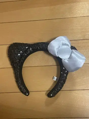 USJ 키티 머리띠 블랙