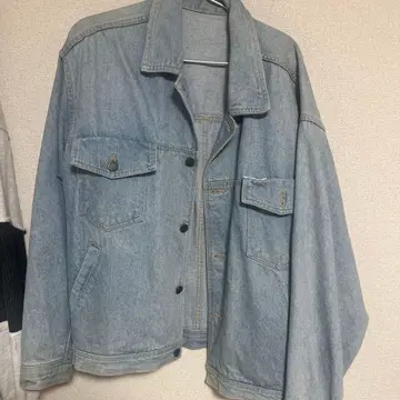라이트 블루 데님 자켓
