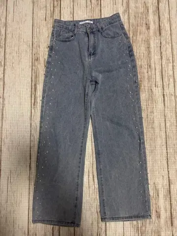 by muni:r 데님 펄 사이드펄 데님