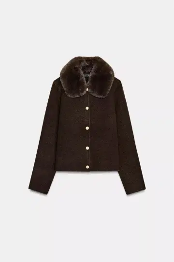 ZARA 포인트 라펠 재킷