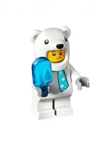 레고 미니 피규어 북극곰 코스튬