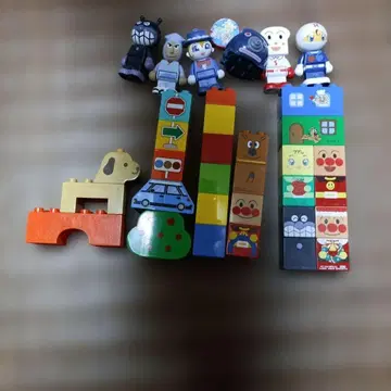 호빵맨 쌓기 놀이 세트 7체 피규어 포함