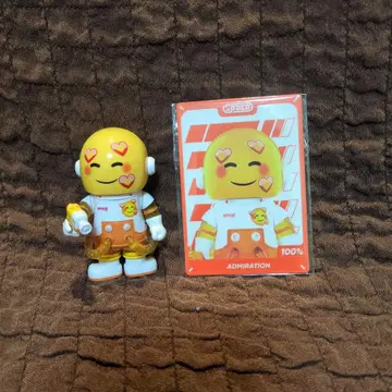 스페이스 모리 emoji 100% 피규어 하트 얼굴
