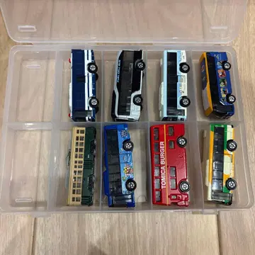 토미카 버스 기차 미니카 8대 세트