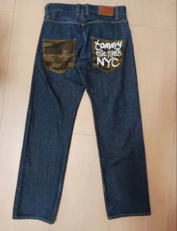 Tommy 카모플라쥬 포켓 데님 팬츠