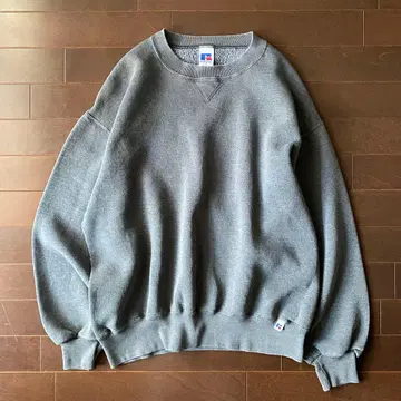 90'S RUSSELL 앞V 맨투맨 MADE IN USA