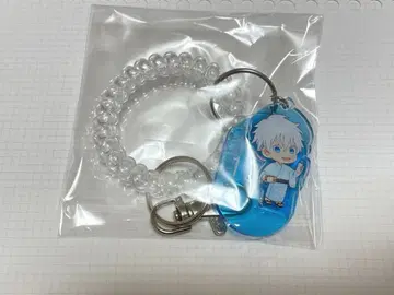 주술회전 x 극락탕 콜라보|고죠 사토루 락커 키 모양 키링