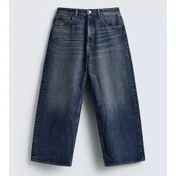 36 ZARA 슈퍼 배기 핏 데님 팬츠 엑스트라 배기 데님 팬츠