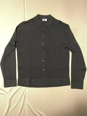 UNIQLO U 엑스트라 파인 메리노 가디건 M 블랙