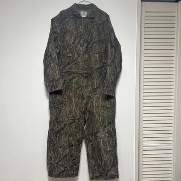 90s 커버올 점프수트 usa 리얼트리 카모플라쥬 3부작
