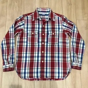 WAREHOUSE FLANNEL SHIRTS D패턴 새상품급