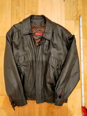 블랙 가죽 자켓