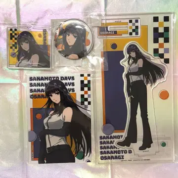 사카모토 데이즈 마루쿠지 아크릴 스탠드 캔뱃지 키링 특전 대불