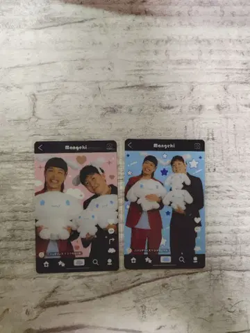 요시모토 만자이 극장 x 시나모롤 배터리즈