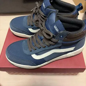 반스 타이슨 하이 V8615 네이비.