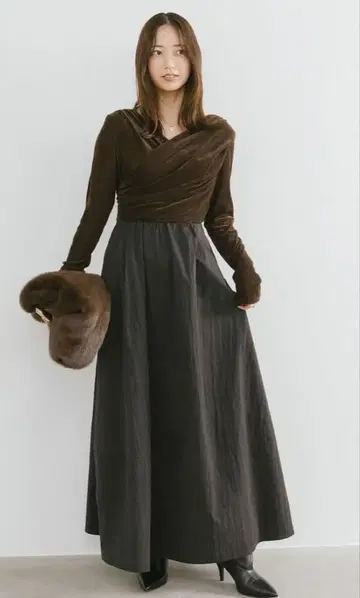 코코딜 벨로아 도킹 원피스