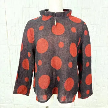 RESPIGHI la nature 도트 무늬 니트 [ a14 ]