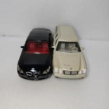 siku BMW545i 메르세데스 벤츠 E290T 2대 세트