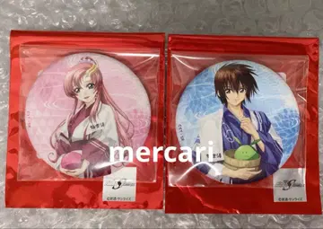 건담 SEED 극락탕 와지풍 캔뱃지 키라 라크스