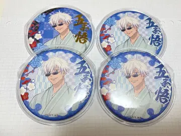 주술회전 일본 의류 캔뱃지 고죠 사토루 4개 세트