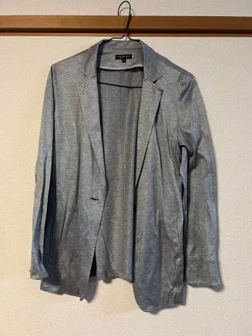 INDIVI 그레이 테일러드 자켓 38