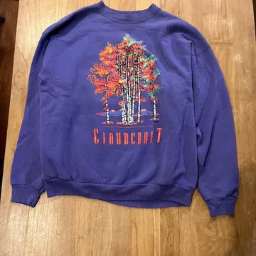 Hanes 맨투맨 구제 의류 짧은 기장